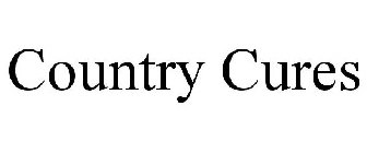 COUNTRY CURES