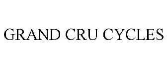 GRAND CRU CYCLES