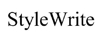 STYLEWRITE