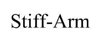 STIFF-ARM
