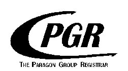 PGR THE PARAGON GROUP REGISTRAR