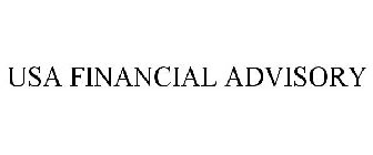 USA FINANCIAL ADVISORY