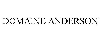 DOMAINE ANDERSON