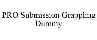 PRO SUBMISSION GRAPPLING DUMMY