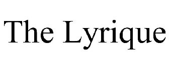 THE LYRIQUE