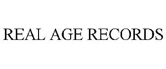 REAL AGE RECORDS