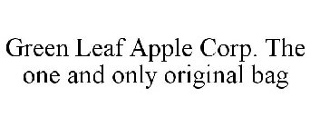 GREEN LEAF APPLE CORP. THE ONE AND ONLY ORIGINAL BAG
