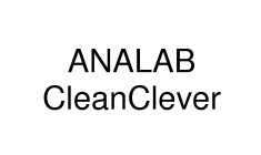 ANALAB CLEANCLEVER