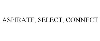 ASPIRATE, SELECT, CONNECT