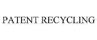 PATENT RECYCLING