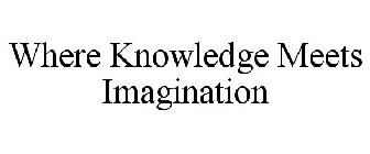 WHERE KNOWLEDGE MEETS IMAGINATION