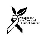 PRODUCE FOR THE CARE AND CURE OF CANCER