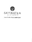 SW SKYWATER SEARCH PARTNERS START WITH YOUR SHORT LIST