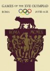 GAMES OF THE XVII OLYMPIAD ROMA 25.VIII-11.IX ROMA MCMLX