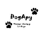 DOGAPY MASSAGE THERAPY FOR DOGS