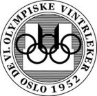 DE VI. OLYMPISKE VINTRLEKER OSLO 1952
