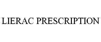 LIERAC PRESCRIPTION