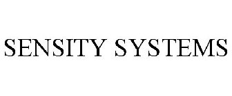 SENSITY SYSTEMS