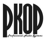 PKOP PROFESSIONAL AUDIO SYSTEMS