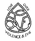 LOVE OVER VIOLENCE & EVIL LOVE