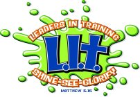 LEADERS IN TRAINING L.I.T. SHINE SEE GLORIFY MATTHEW 5:16