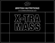 BRITISH NUTRITIONS WWW.BRITISHNUTRITIONSUSA.COM X-TRA MASS