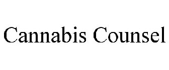 CANNABIS COUNSEL