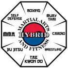 HYBRID MARTIAL ARTS AND FITNESS BOXING MUAY THAI CARDIO WRESTLING TAE KWON DO JIU JITSU MMA SELF DEFENSE