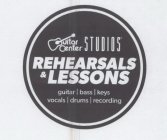 GUITAR CENTER STUDIOS REHEARSALS & LESSONS GUITAR BASS KEYS VOCALS DRUMS RECORDING