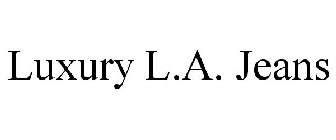 LUXURY L.A. JEANS