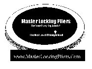 MASTER LOCKING PLIERS FOR YOUR EVERYDAY NEEDS! THE NEXT LEVEL OF IMAGINATION WWW.MASTERLOCKINGPLIERS.COM