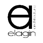 EA ELAGIN ARCHITECTURE