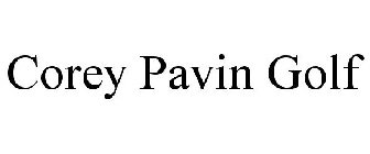 COREY PAVIN GOLF