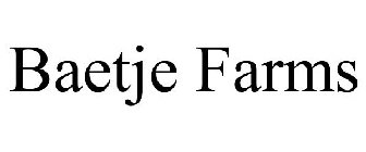 BAETJE FARMS