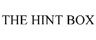 THE HINT BOX