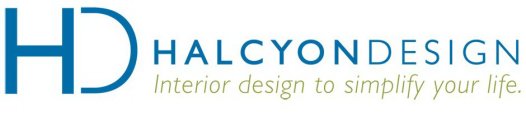 HD HALCYON DESIGN INTERIOR DESIGN TO SIMPLIFY YOUR LIFE.