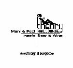 THEORY NAIL LOUNGE MANI & PEDI MEETS BEER & WINE WWW.THEORYNAILLOUNGE.COM