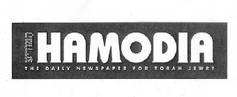 HAMODIA THE DAILY NEWSPAPER FOR TORAH JEWRY