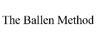 THE BALLEN METHOD