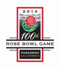 2014 100TH ROSE BOWL GAME PASADENA CALIFORNIA