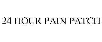 24 HOUR PAIN PATCH
