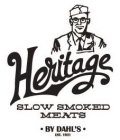 HERITAGE SLOW SMOKED MEATS BY DAHL'S - EST. 1931