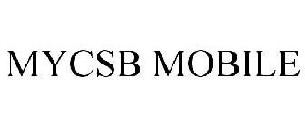 MYCSB MOBILE