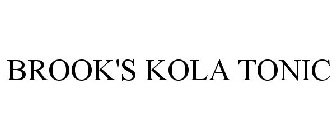 BROOK'S KOLA TONIC