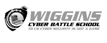 WIGGINS CYBER BATTLE SCHOOL TO US CYBER SECURITY IS NOT A GAME