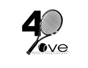 40 LOVE TENNIS INSPIRATIONS