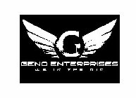 G GENO ENTERPRISES WE IN THE AIR