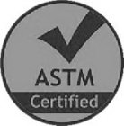 ASTM CERTIFIED