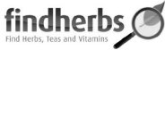 FINDHERBS FIND HERBS, TEAS AND VITAMINS