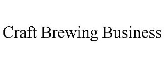 CRAFT BREWING BUSINESS